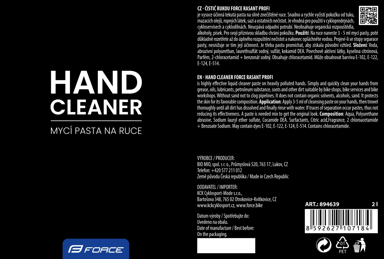 Solutie Force Rasant Profi pentru maini, 2L [2]