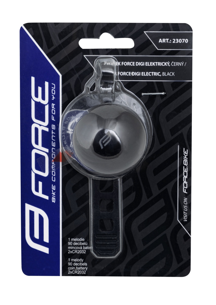 Sonerie electrica Force Digi, neagra [2]