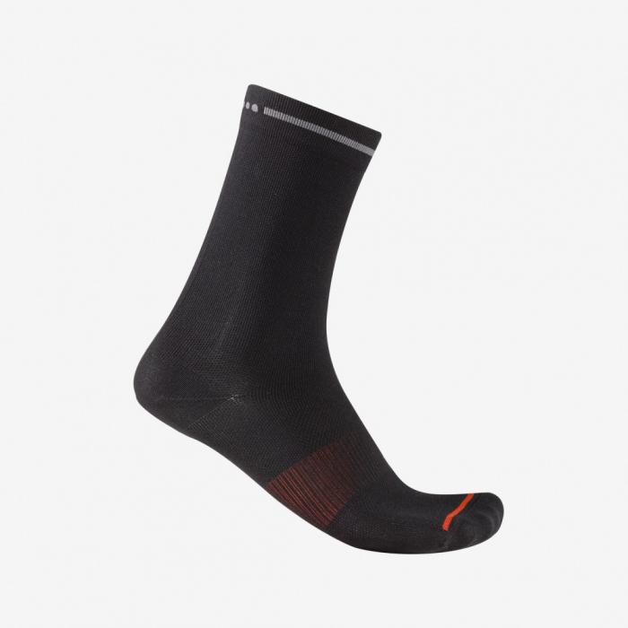Sosete Castelli Premio EVO 18, unisex, negru, S/M, 35-39 [1]