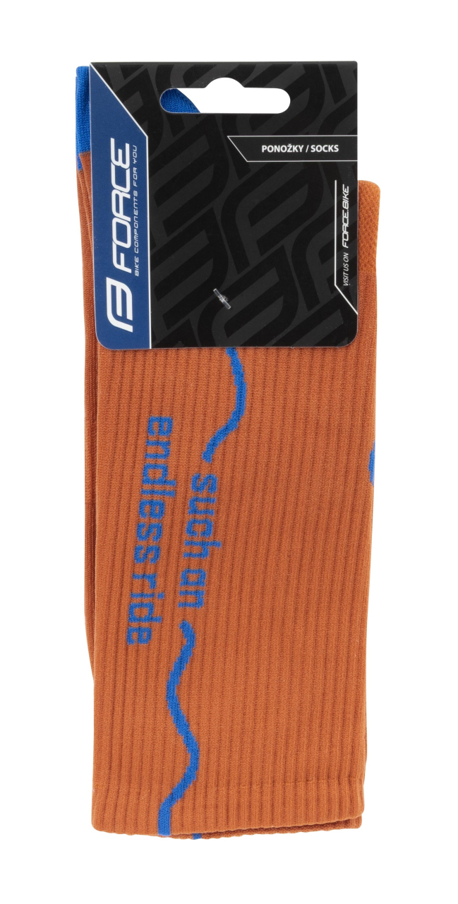 Sosete Force ENDLESS, maro L-XL/42-46 [6]