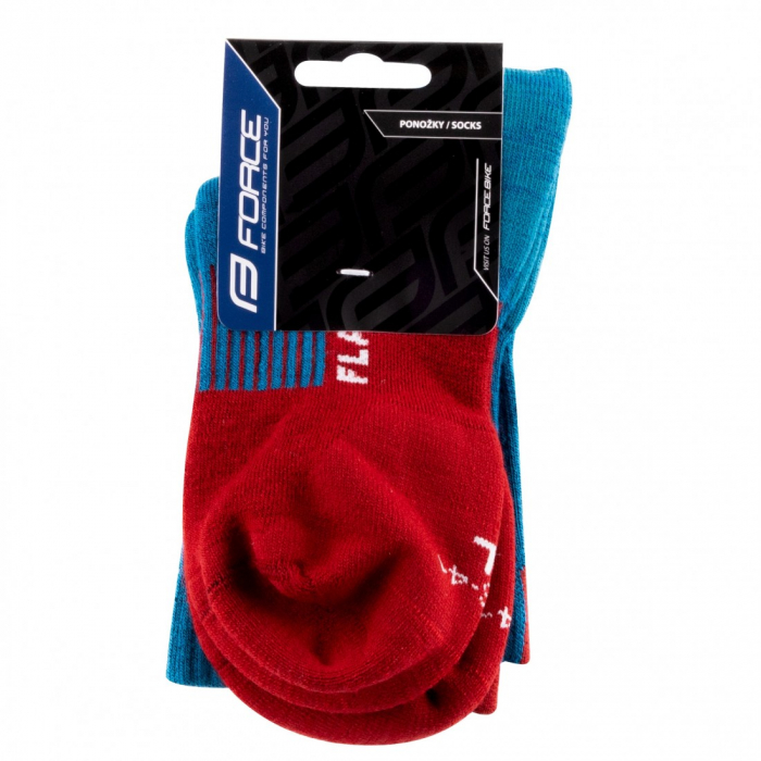 Sosete Force Flake blue-red S-M/36-41 [2]