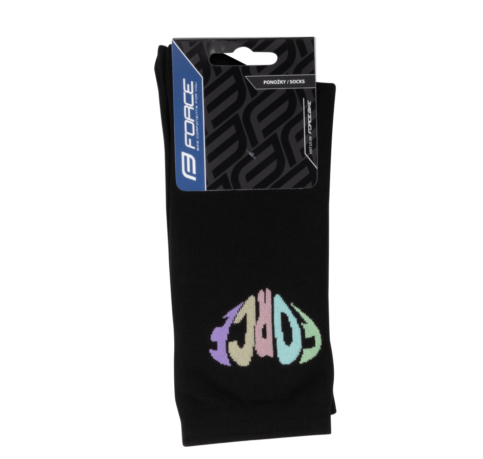 Sosete Force In Heart lungi negre L-XL/42-46 [3]