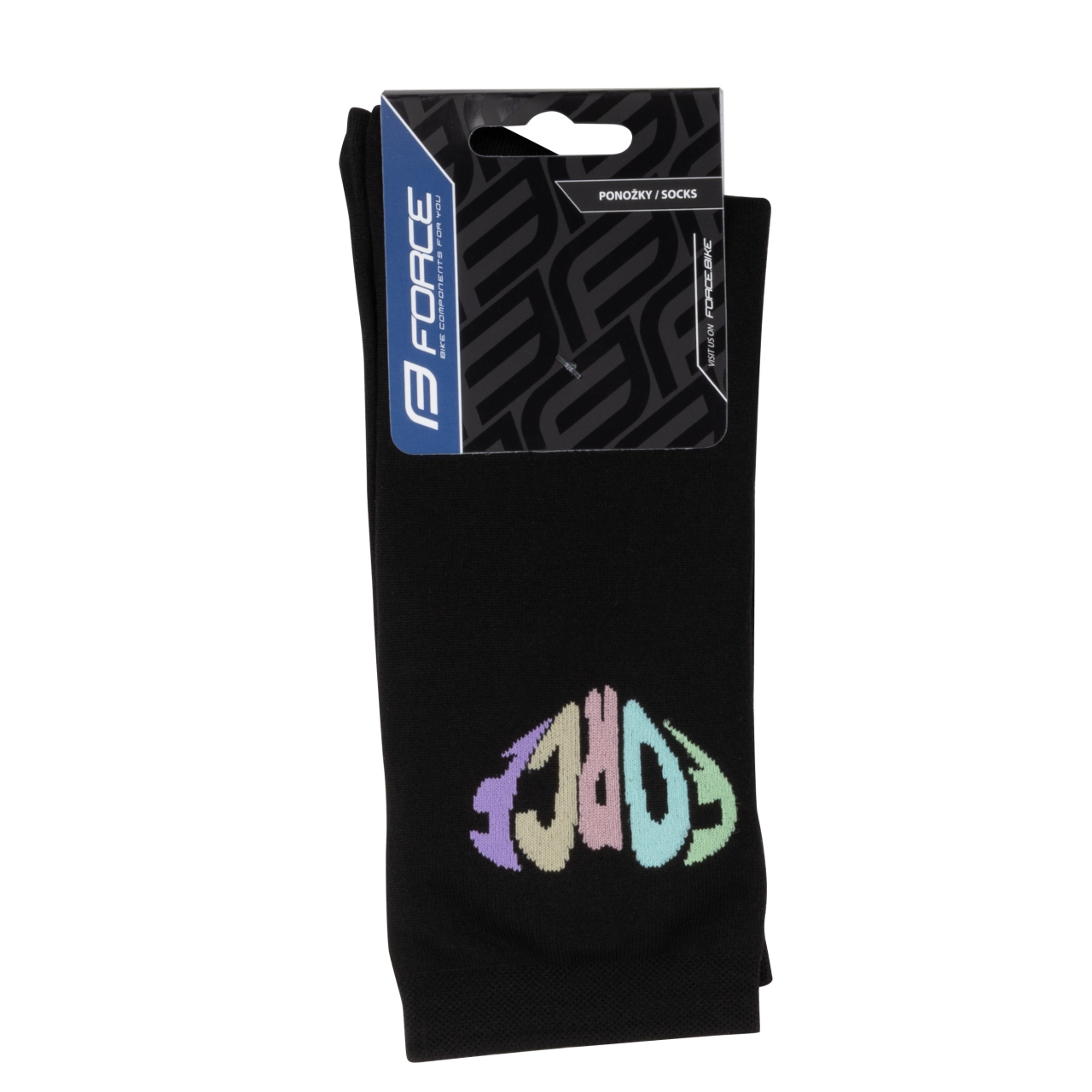 Sosete Force In Heart lungi negre S-M/36-41 [4]