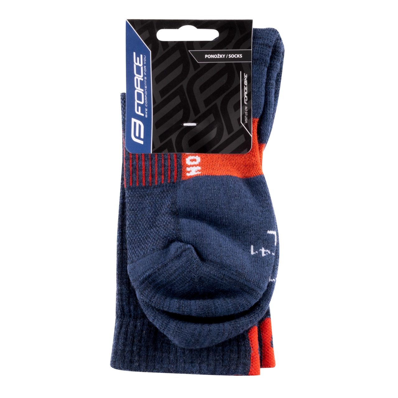 Sosete Force North blue-orange S-M/36-41 [2]