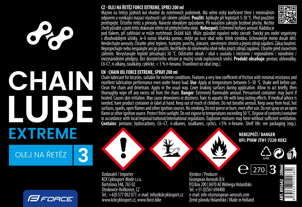 Spray Force Lubrifiant 200 ml [2]