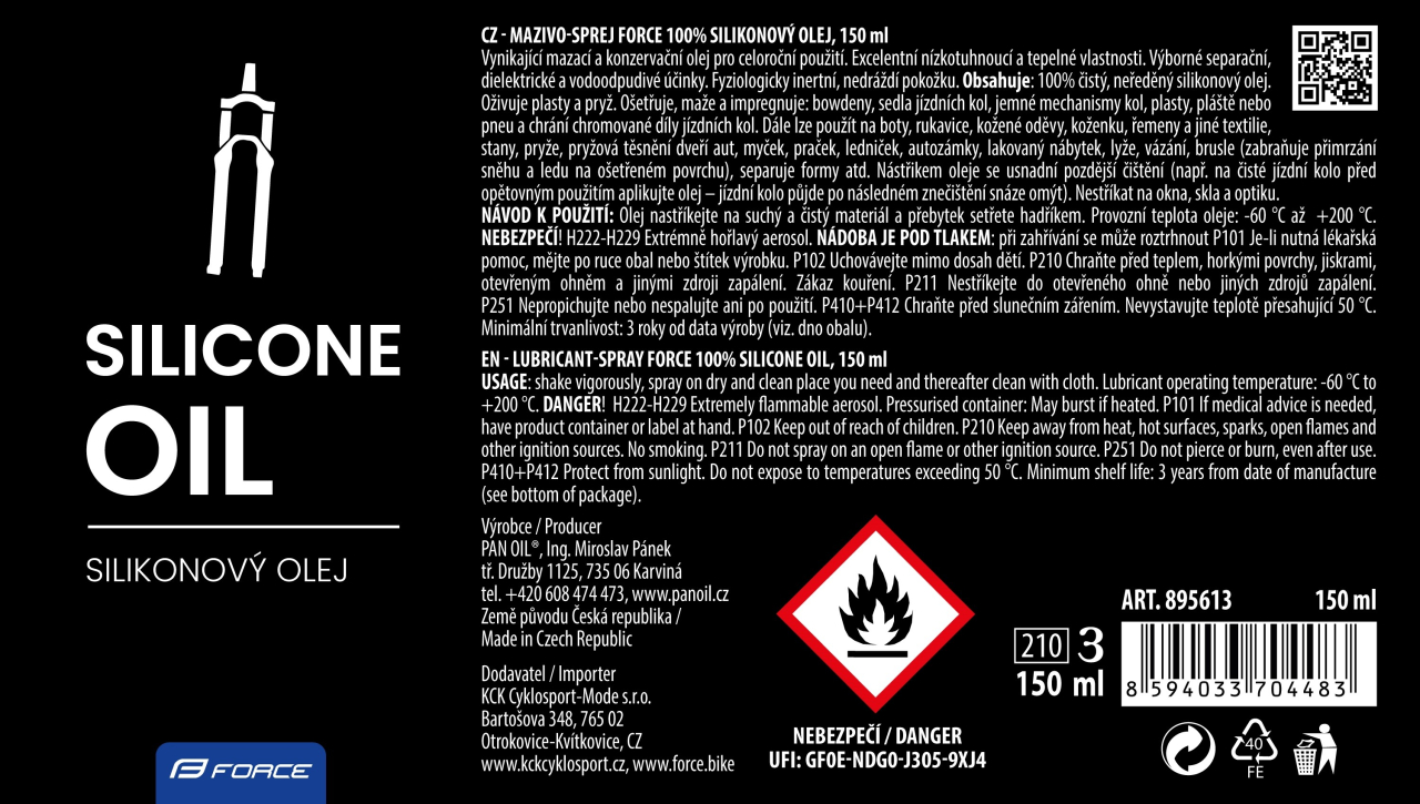 Spray Force ulei silicon 150 ml [2]