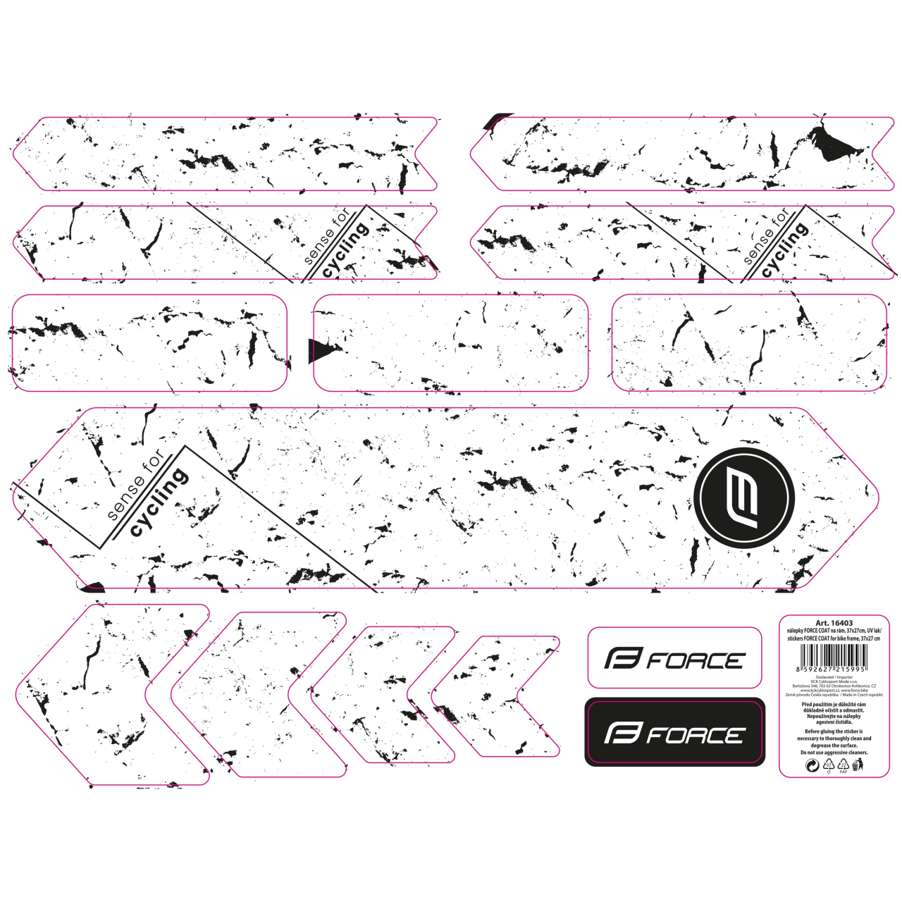 Stickere Force COAT pentru cadru, 37x27 cm [2]