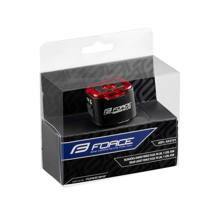Stop spate Force Flea 70Lm, 1 Led, USB [4]