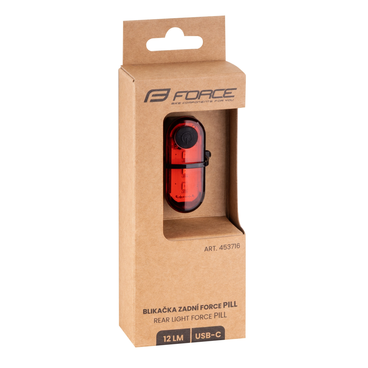 Stop spate Force Pill 12LM, 3 leduri, USB [5]