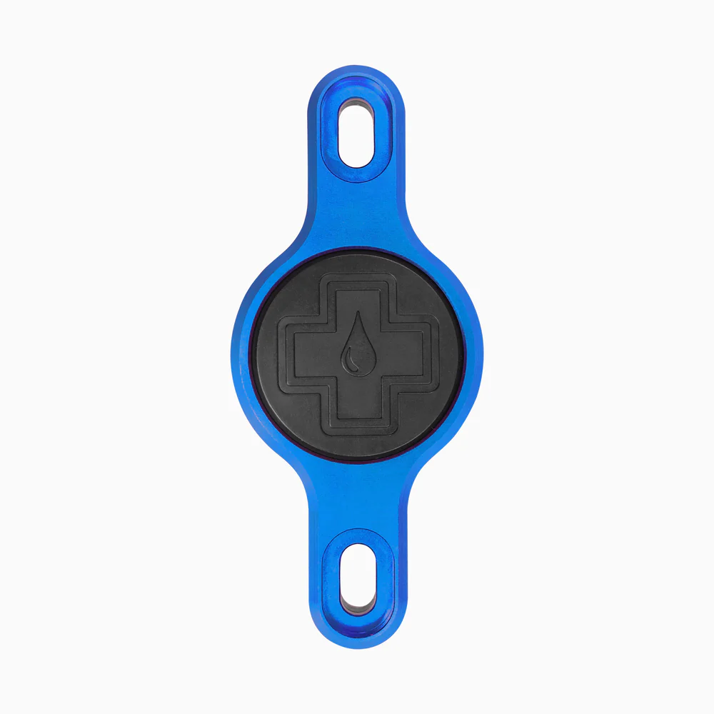 Suport Apple AirTag pentru cadru Muc-Off Secure Tag Holder V2 Albastru [1]