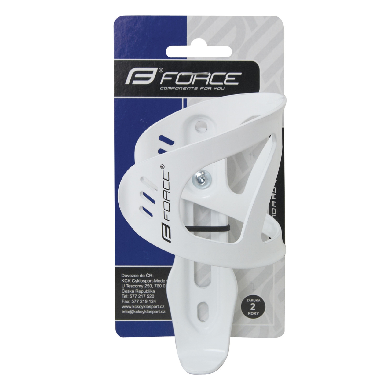 Suport bidon Force Uni AL, aluminiu, Alb [3]