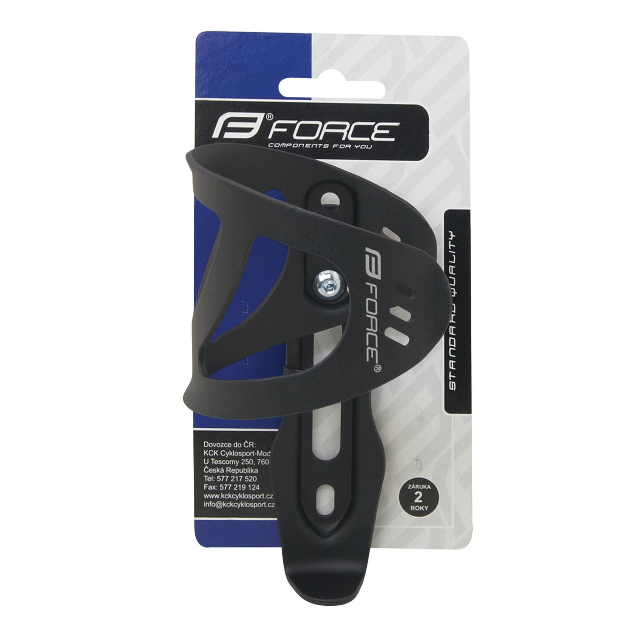 Suport bidon Force Uni AL, aluminiu, negru [3]