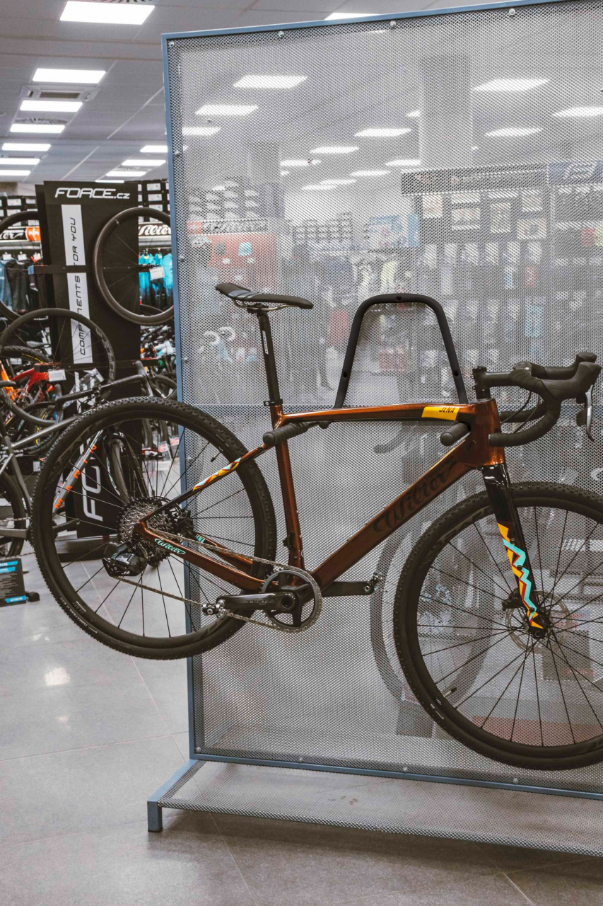 Suport perete pentru bicicleta pliabil gri/negru [3]