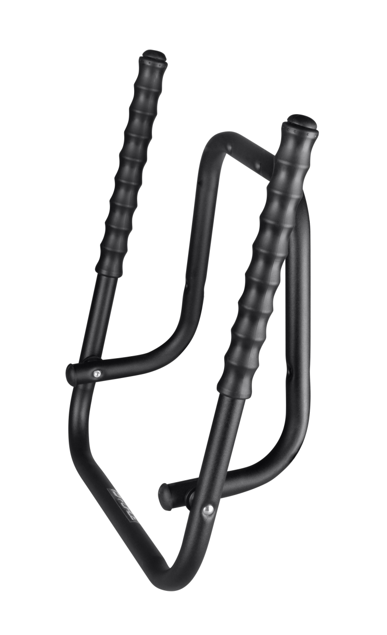 Suport perete pentru bicicleta pliabil gri/negru [2]