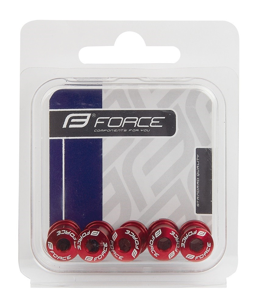 Suruburi Angrenaj Force Aluminiu Rosii M8x8.5 [2]