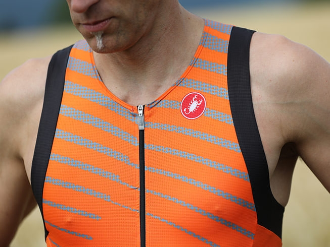 Top De Triatlon Castelli Free Tri, Negru, L [5]