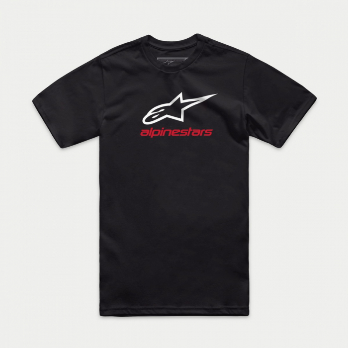 Tricou Alpinestars Always 2.0 CSF Tee Black/White/Red L [3]
