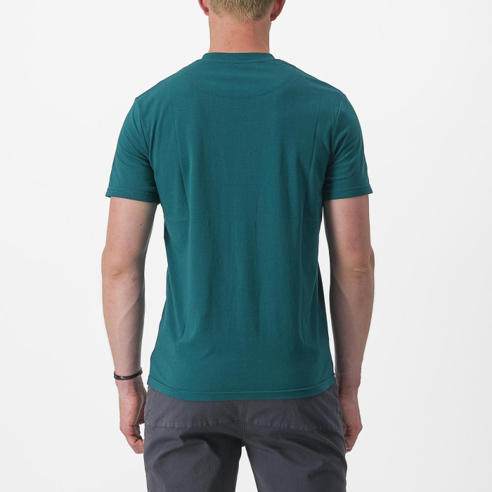 Tricou casual Castelli Armando 2 Tee, Turcoaz, XXL [2]