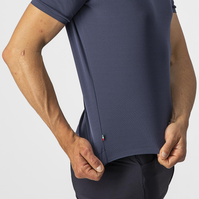 Tricou casual Castelli Tech 2 Tee, Bleumarin, L [4]