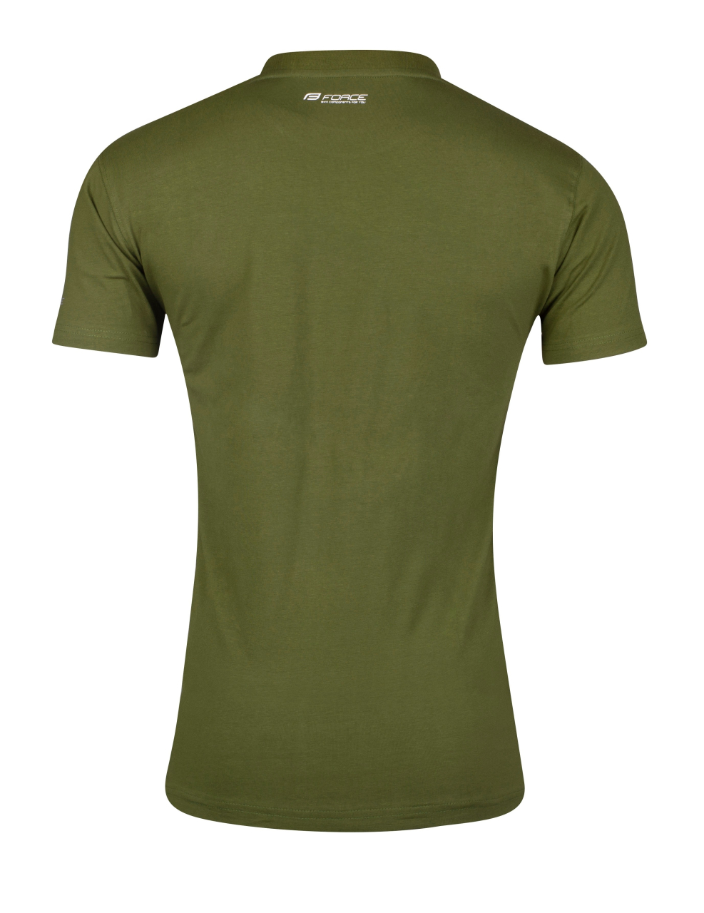 Tricou casual cu maneca scurta Force Flow Verde XL [2]