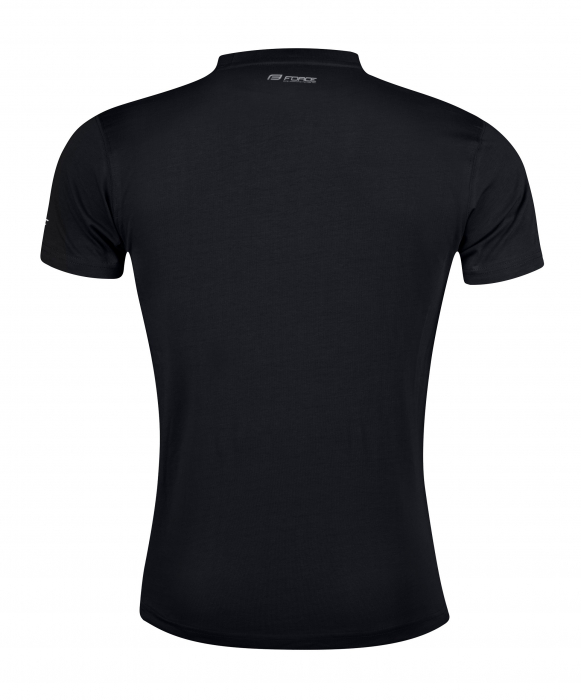 Tricou ciclism Force Bike, negru, L [2]