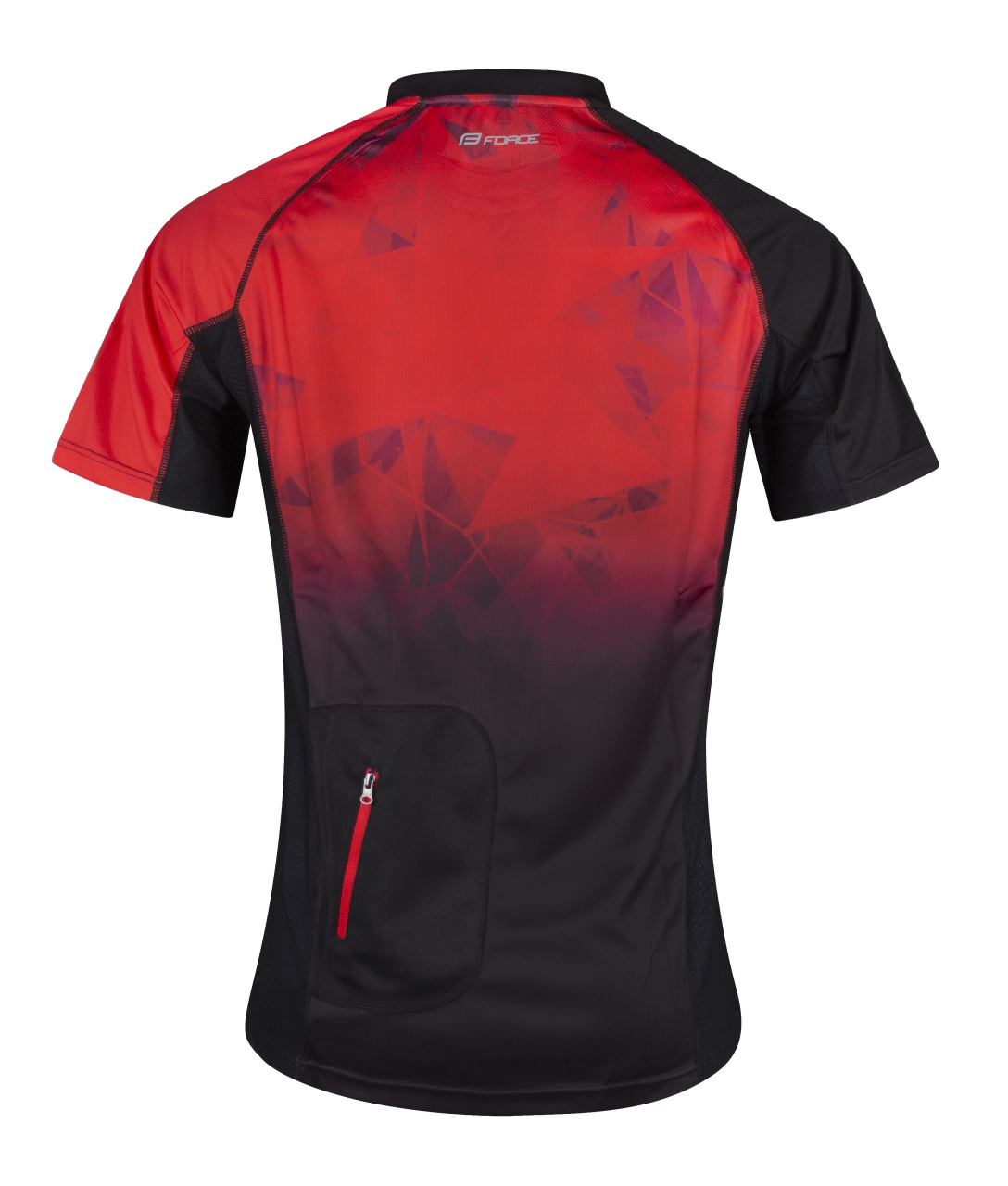 Tricou ciclism Force MTB Core, rosu/negru, XXL [2]