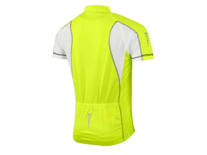 Tricou ciclism Force T10 fluo/alb XS [4]
