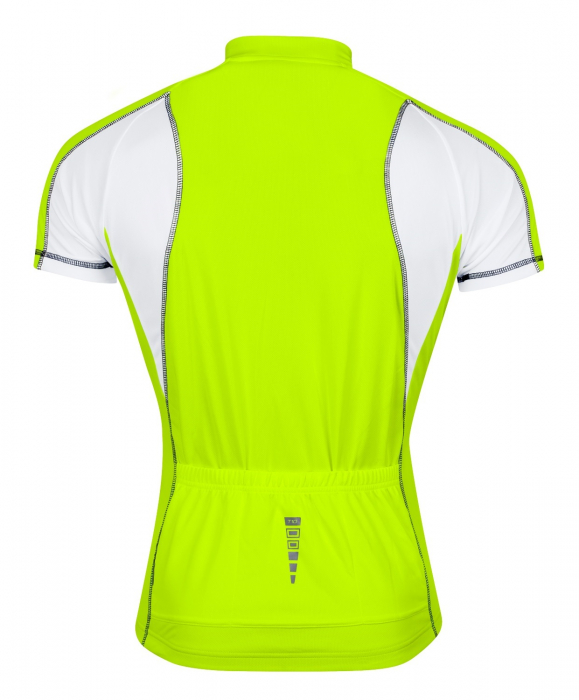 Tricou ciclism Force T10 fluo/alb XS [2]