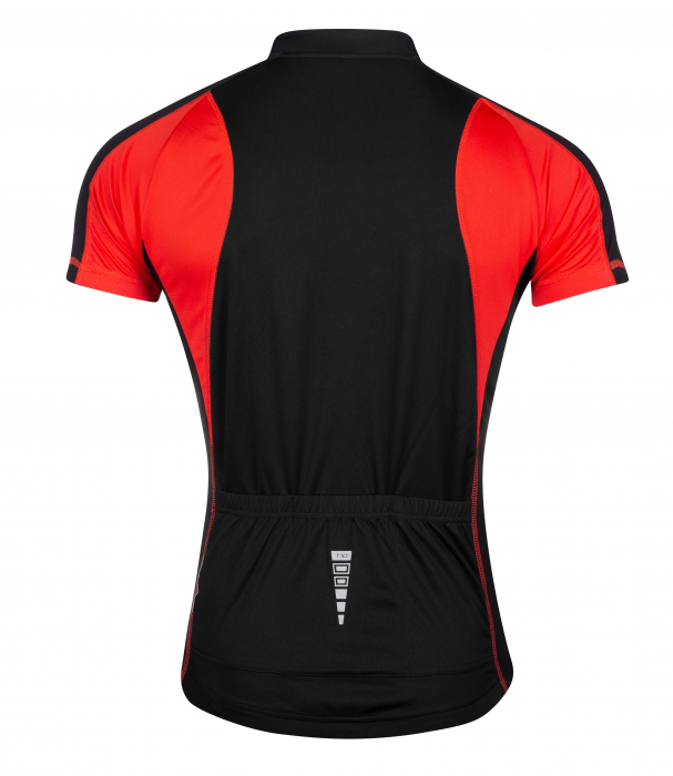 Tricou ciclism Force T10 negru/alb S [5]