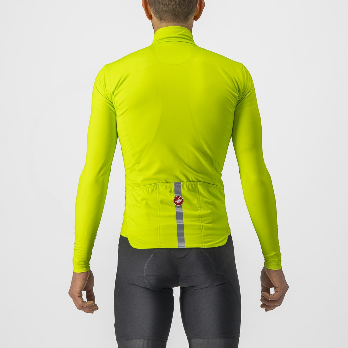 Tricou cu maneca lunga Castelli PRO Thermal Mid LS, Galben Fluo, M [2]