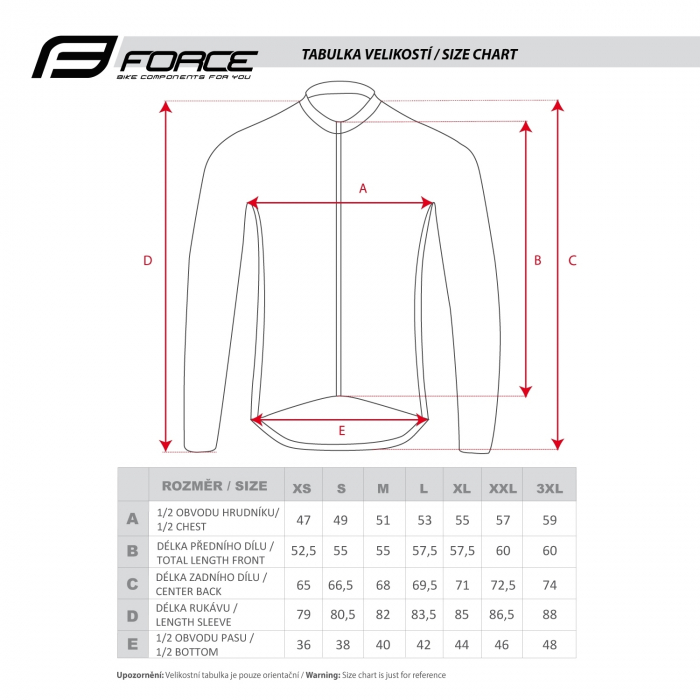 Tricou cu maneca lunga Force Drift Rain Unisex, M [3]