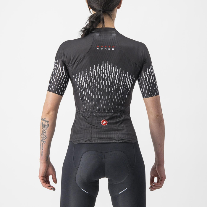 Tricou cu maneca scurta Castelli Aero PRO W, de dama, Negru, XS [2]