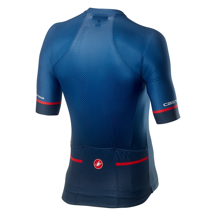 Tricou cu maneca scurta Castelli Aero Race 6.0 Dark Infinity Blue XXL [2]