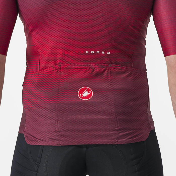 Tricou cu maneca scurta Castelli Aero Race 6.0, Visiniu, XXL [3]
