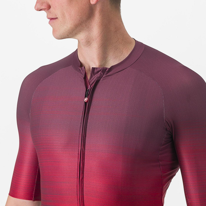 Tricou cu maneca scurta Castelli Aero Race 6.0, Visiniu, XXL [5]