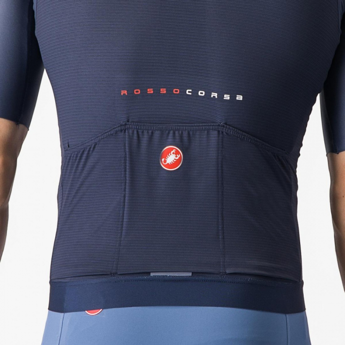 Tricou cu maneca scurta Castelli Aero Race 7.0, Indigo, XXL [4]