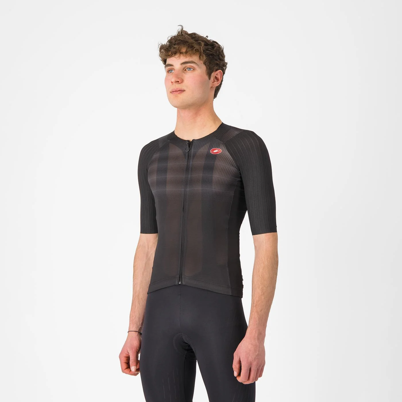 Tricou cu maneca scurta Castelli Aero Race 8S, pentru barbati, negru, L [1]