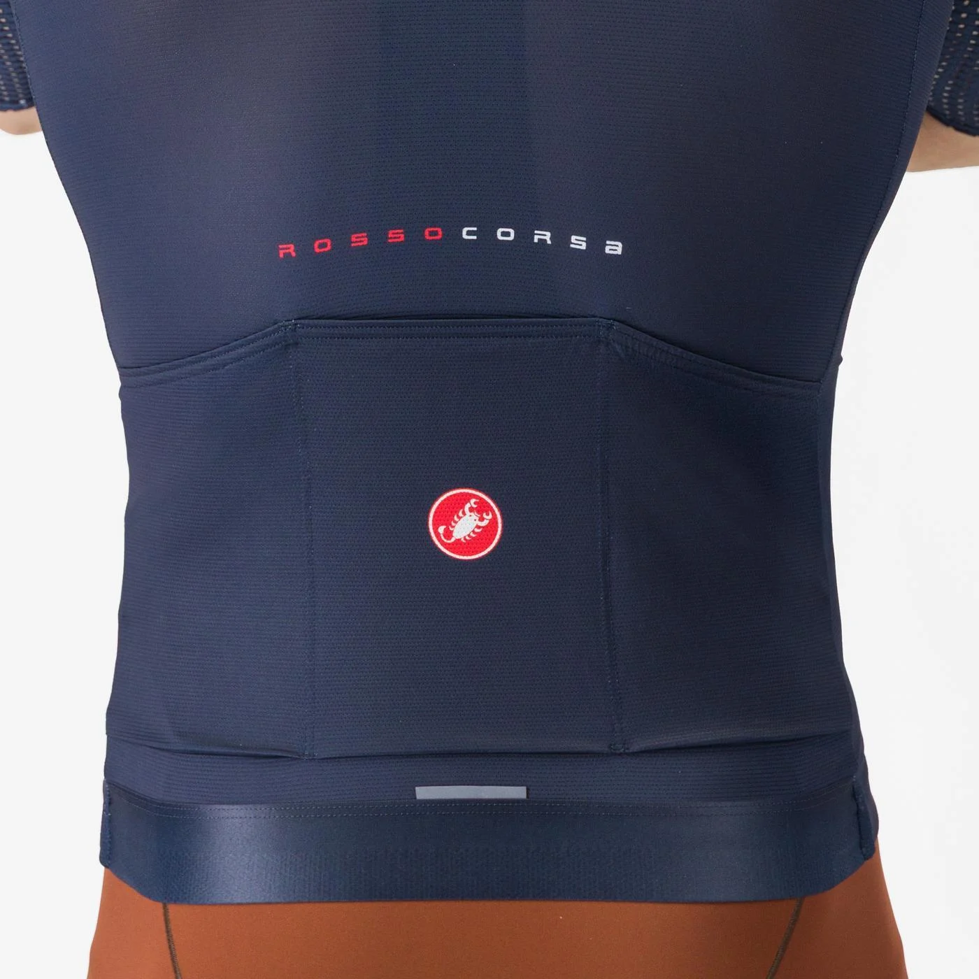 Tricou cu maneca scurta Castelli Aero Race 8S, pentru barbati, albastru belgian, XS [6]