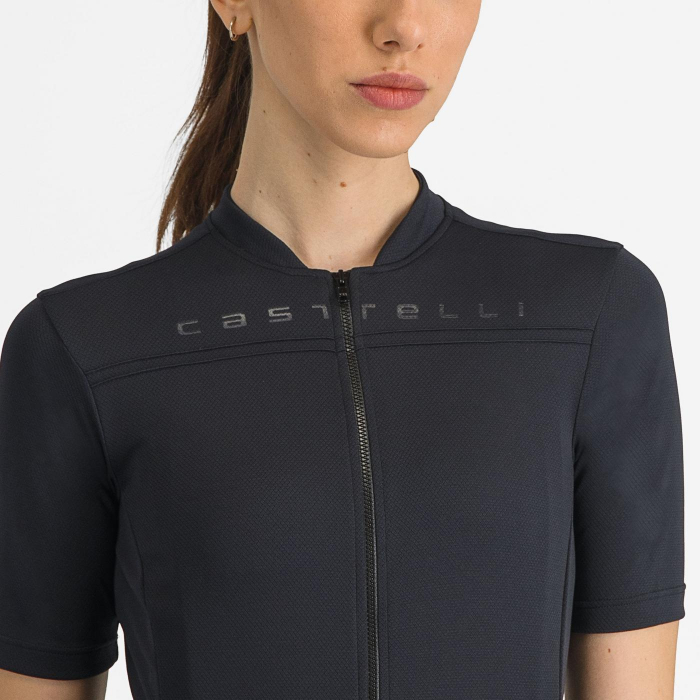 Tricou cu maneca scurta Castelli Anima 4, pentru femei, negru deschis, L [4]