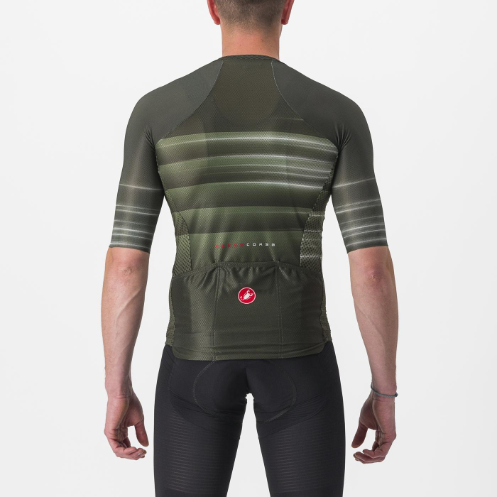 Tricou cu maneca scurta Castelli Climber's 3.0 SL2, Kaki, L [2]