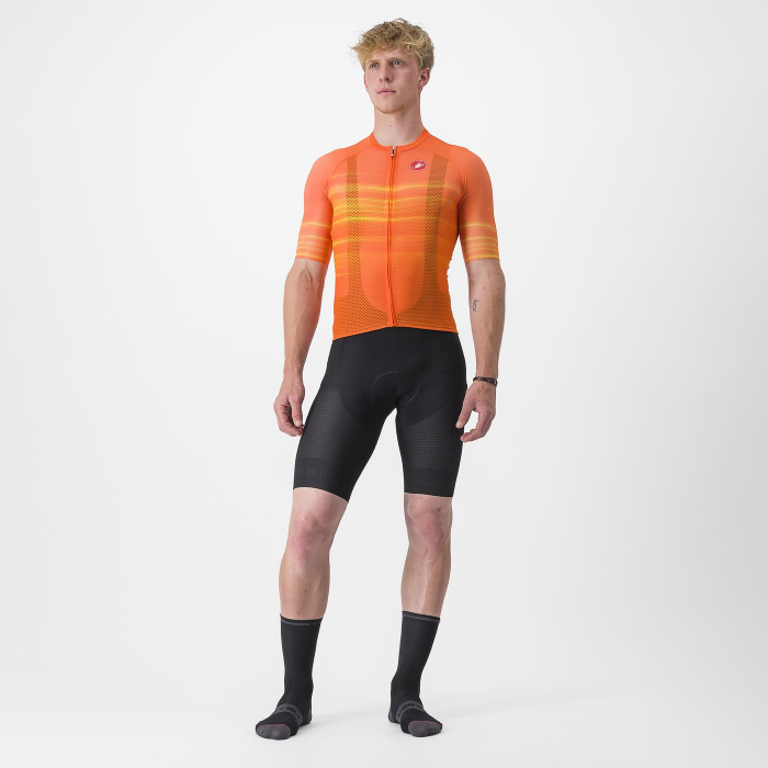 Tricou cu maneca scurta Castelli Climber's 3.0 SL2, Portocaliu, XXXL [6]