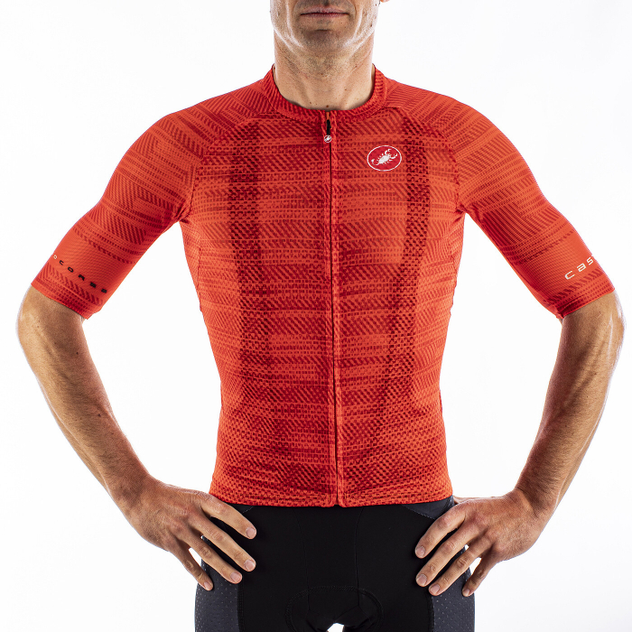 Tricou cu maneca scurta Castelli Climbers 3.0 Fiery Red XXXL [3]