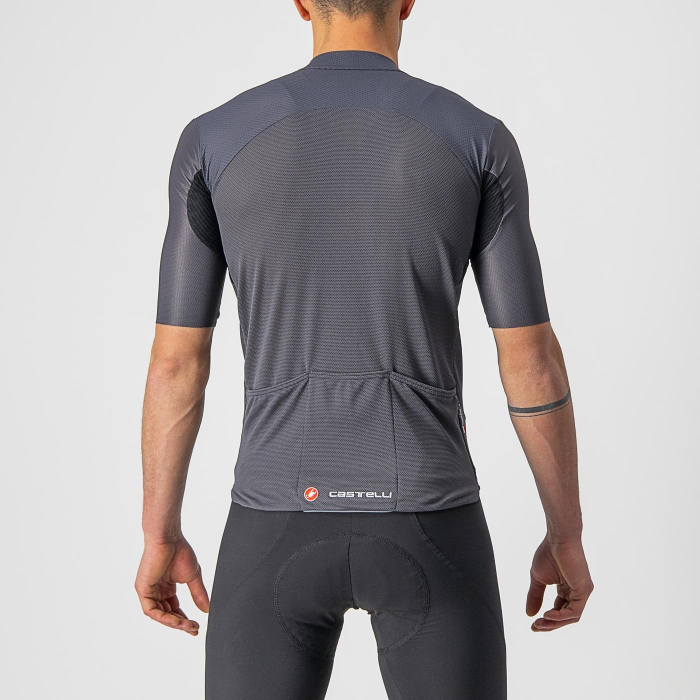 Tricou cu maneca scurta Castelli Endurance Elite, Antracit, XL [2]