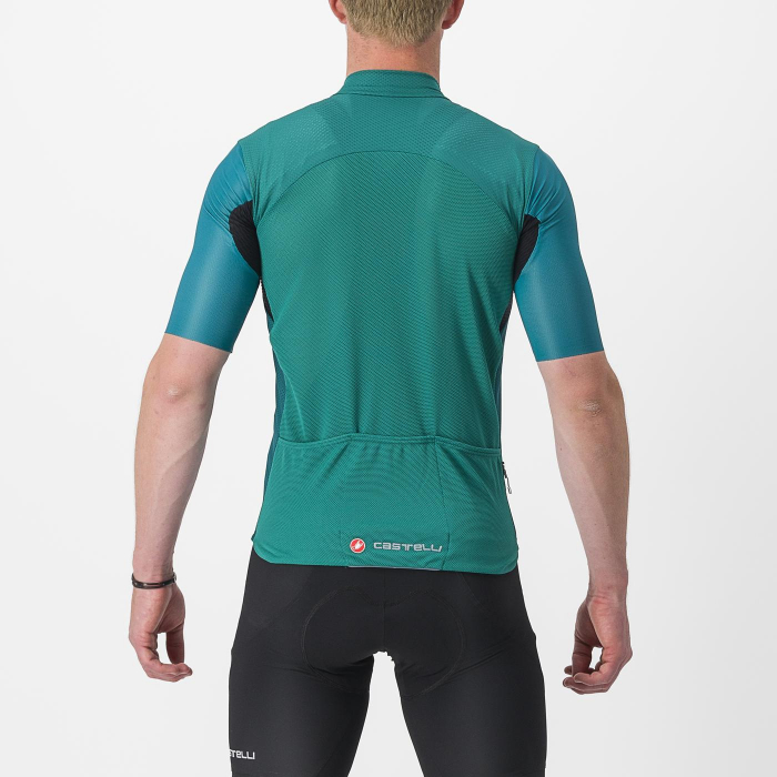 Tricou cu maneca scurta Castelli Endurance Elite, Turcoaz, XXXL [2]