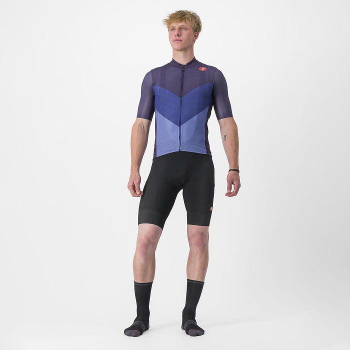 Tricou cu maneca scurta Castelli Endurance PRO 2, Mov/Indigo/Violet, XXL [6]