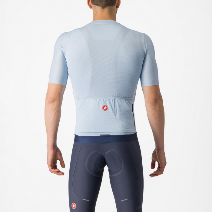 Tricou cu maneca scurta Castelli Espresso, Bleu, M [2]