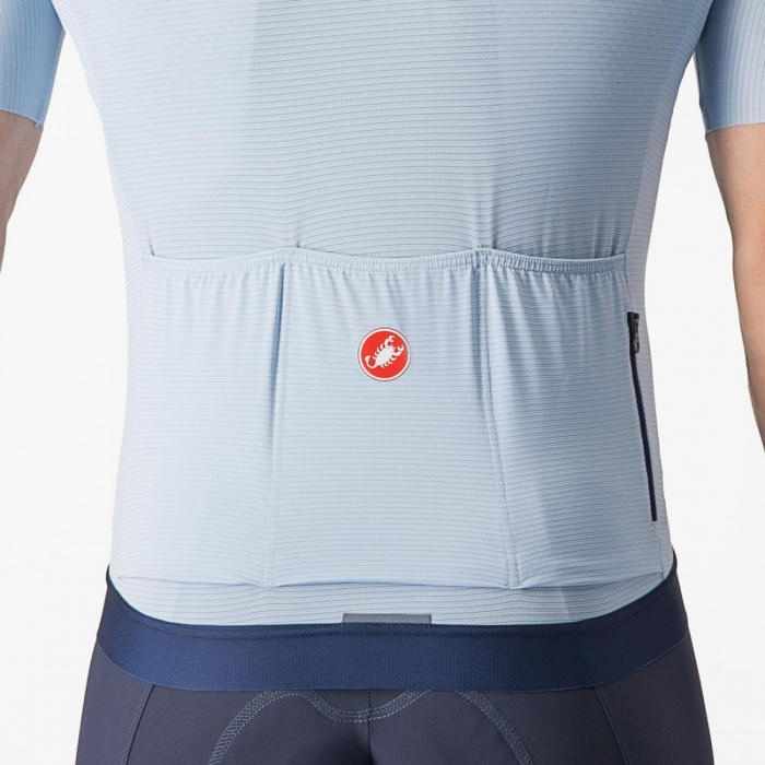Tricou cu maneca scurta Castelli Espresso, Bleu, M [4]