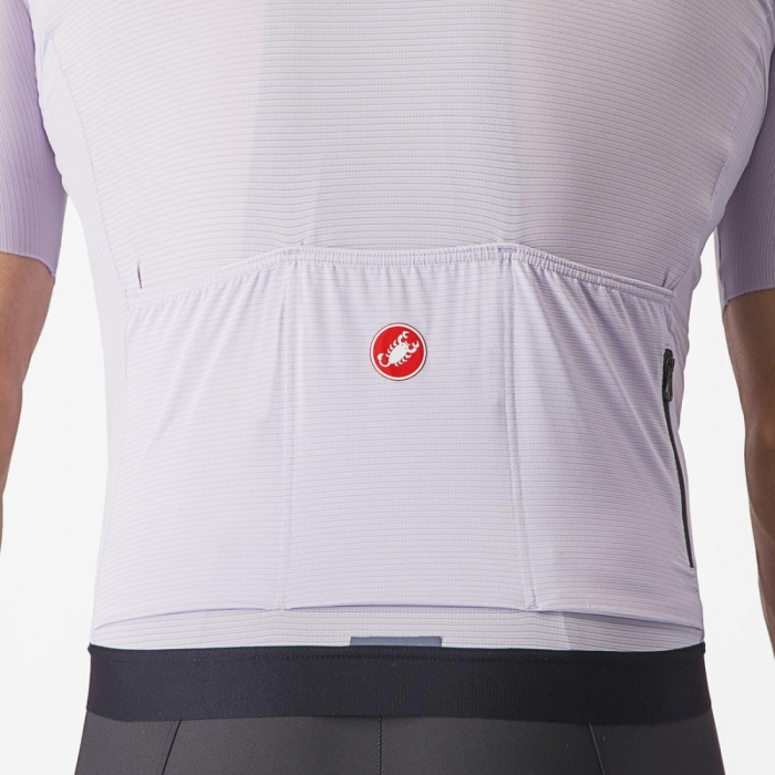 Tricou cu maneca scurta Castelli Espresso, Lila, M [4]