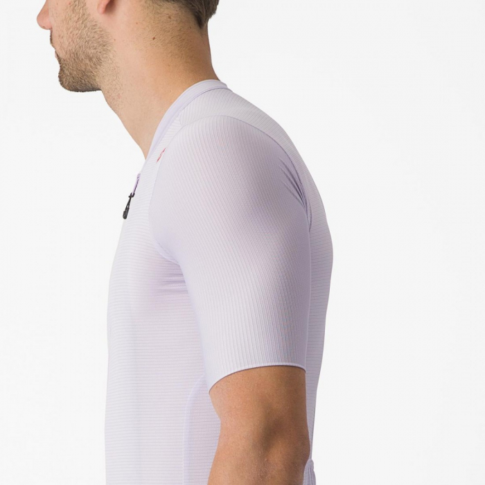 Tricou cu maneca scurta Castelli Espresso, Lila, M [7]