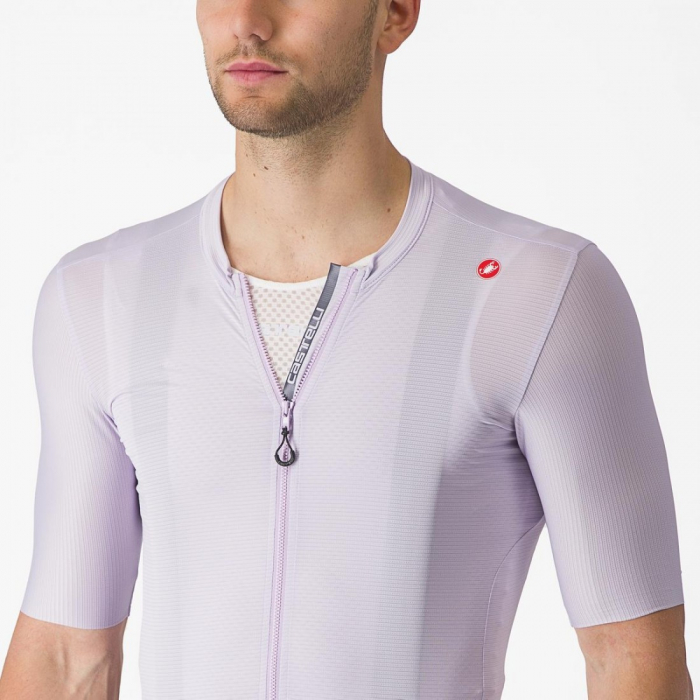 Tricou cu maneca scurta Castelli Espresso, Lila, M [6]